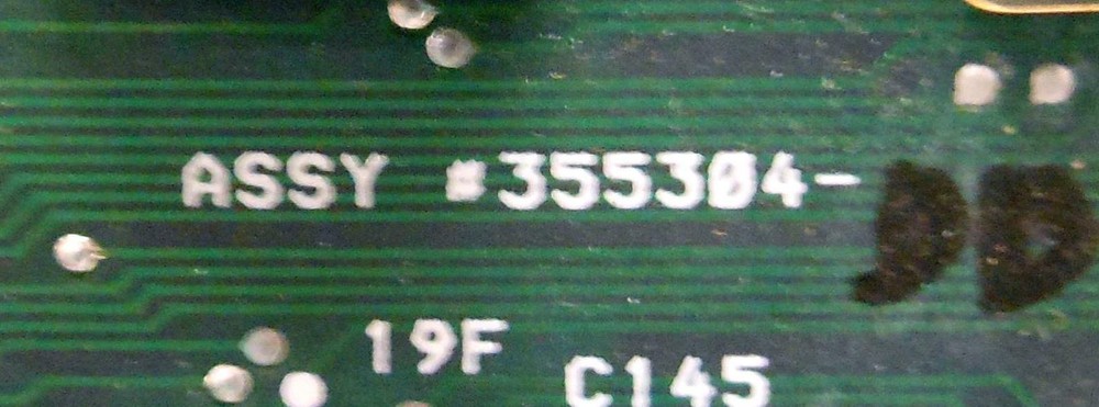 VIDEOJET 355304 MOTHERBOARD FOR INKJET CODER