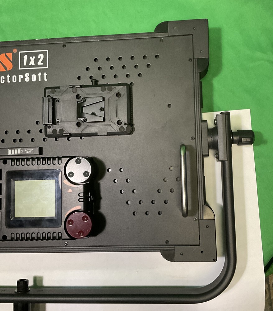 LS 1 X 2 Victor Soft 200W LED Studio Light- Model #VR4500ASVL- With Case.