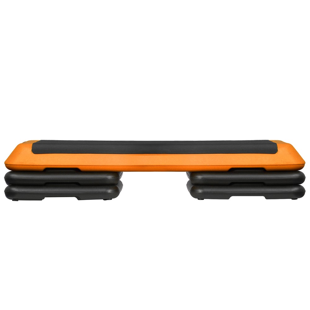 43.1'' Adjustable Aerobic Step Platform with 4 Riser for Exercise Workout