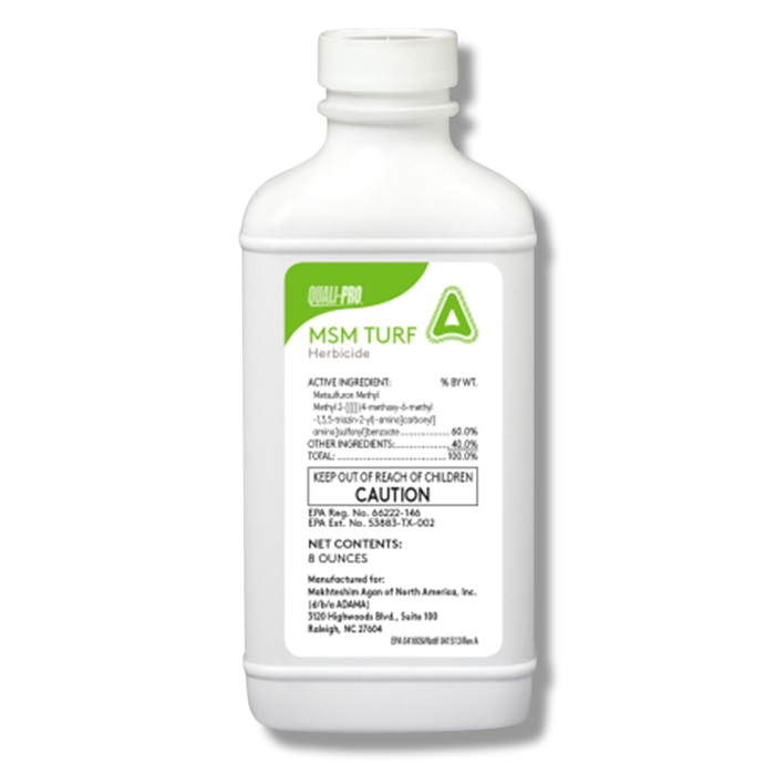 MSM Turf 1 lb. - Metsulfuron Methyl 60% Herbicide Manor DF