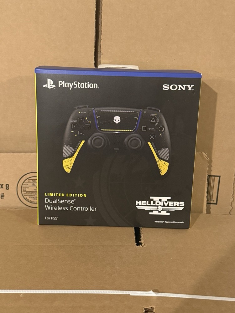 Helldivers 2 Limited Edition Dualsense PlayStation Controller (PS5) (Sealed)