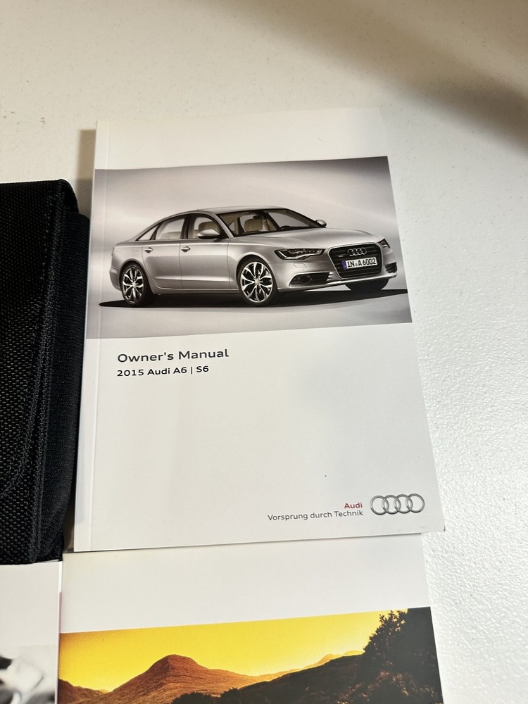2015 Audi Owners Manual Set