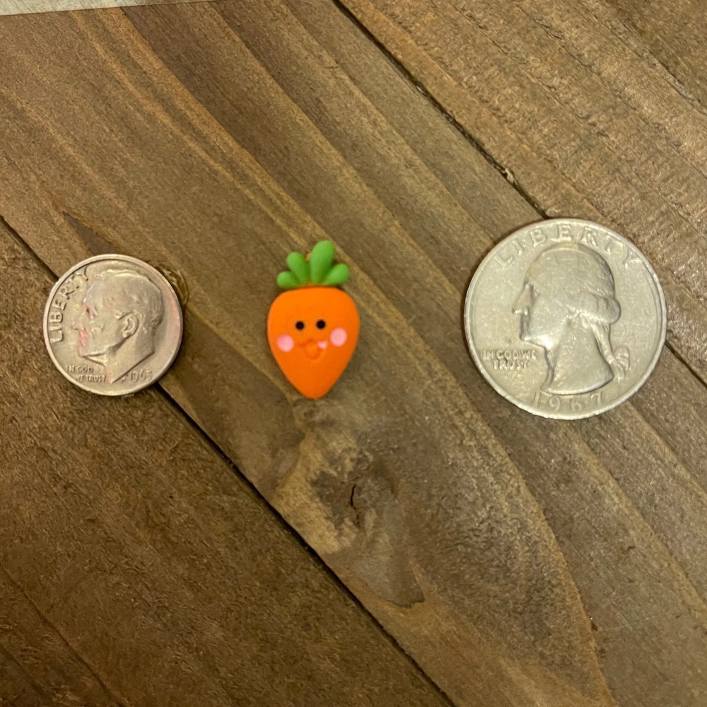 Smiling Carrots Stud Earrings