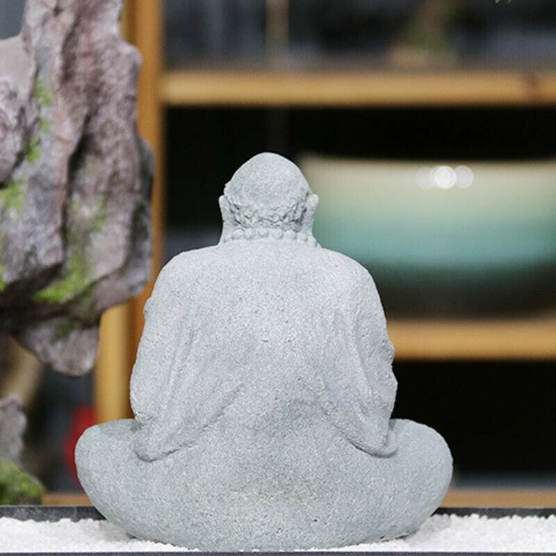 Creative Aquarium Decorations Bodhidharma Buddha Statue Fish Tank Decor Statue