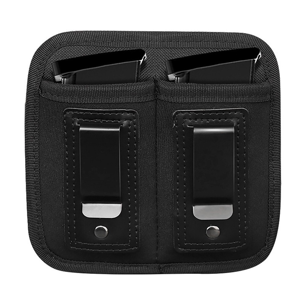 Tactical Concealed Carry IWB Double Magazine Holster for Single/Double Stack Mag
