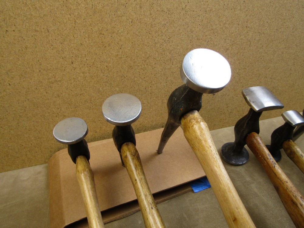 STREAM LINE TOOLS USA AUTO BODY REVERSE CURVE PICK SHRINKING SQUARE/ROUND HAMMER