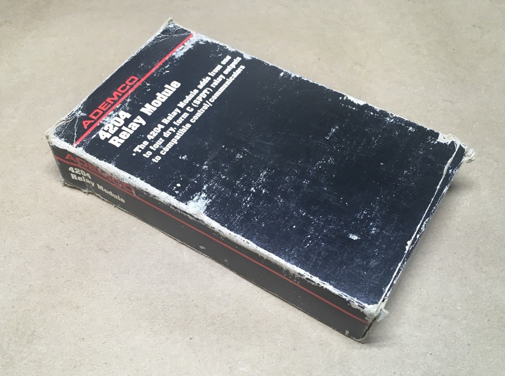 NEW Ademco 4204 Relay Module