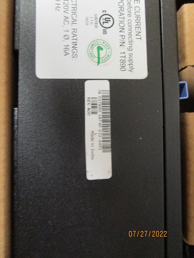 Dell AP6020 Rapid Power Distribution Unit Kit - Includes Power Cords