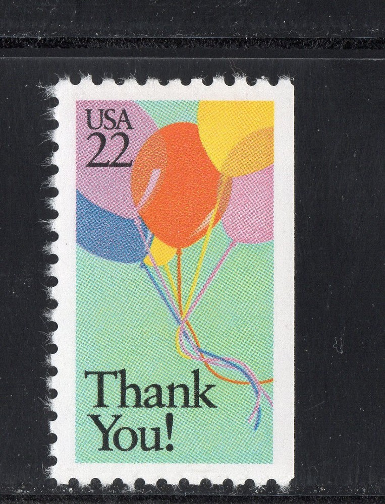 2269 * THANK YOU  *   U.S.Postage Stamp   MNH