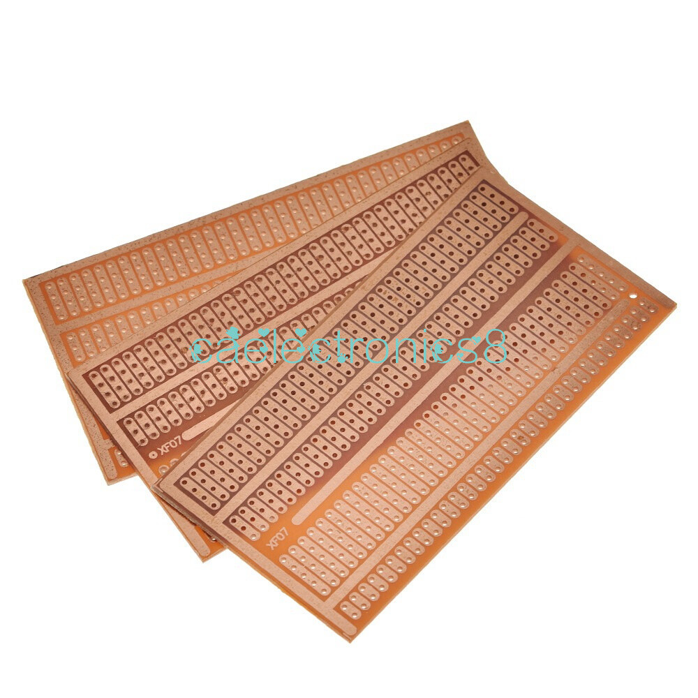 5PCS DIY Prototype Paper PCB Universal Experiment Matrix Circuit Board 5x9.5CM