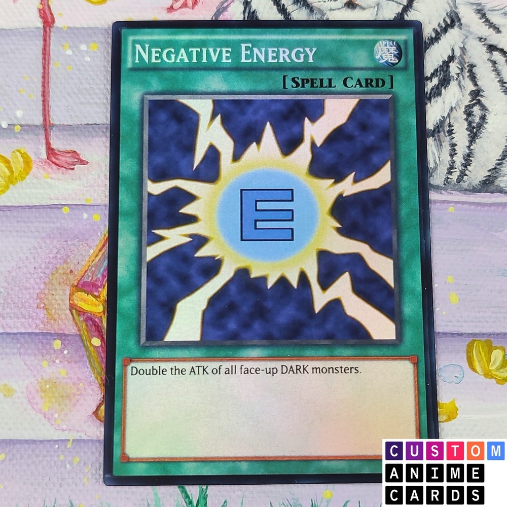Negative Energy ANIME EFFECT HOLO card