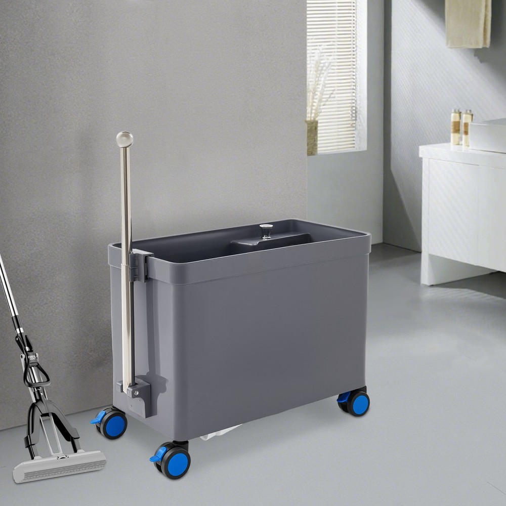 Sink With Retractable Handrailmop Basin-Large Size With Telescopic Handle