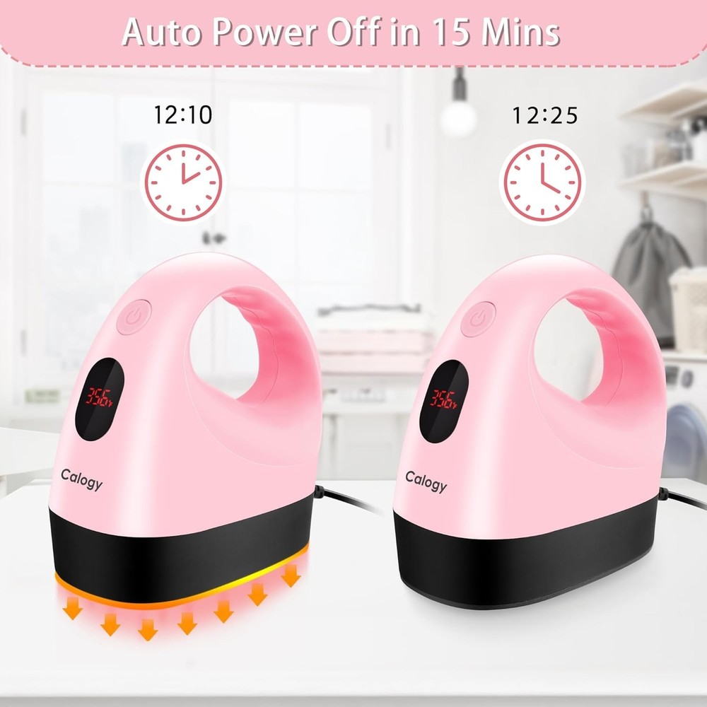 Portable Mini Heat Press - Safety Features & One-Button Control for Easy Use