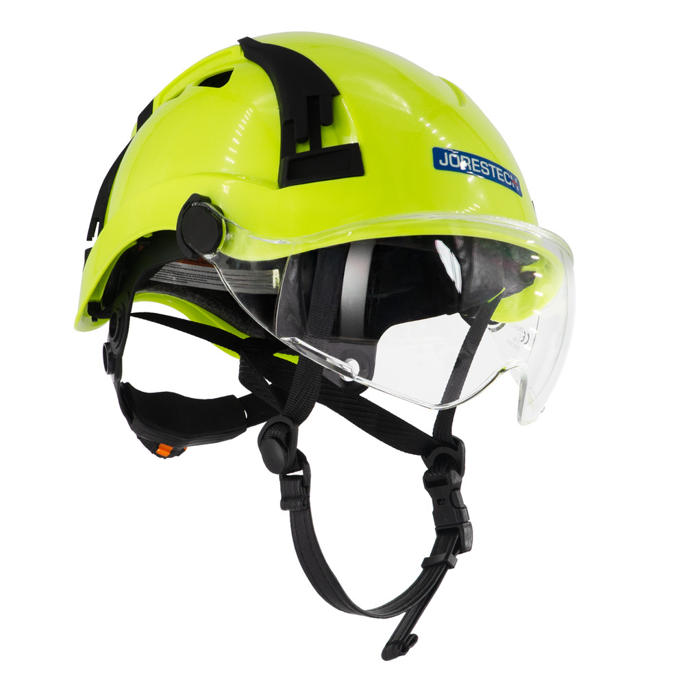 Safety Helmet ABS Hard Hat Type 2 Head Protector with Clear Eye Shield JORESTECH
