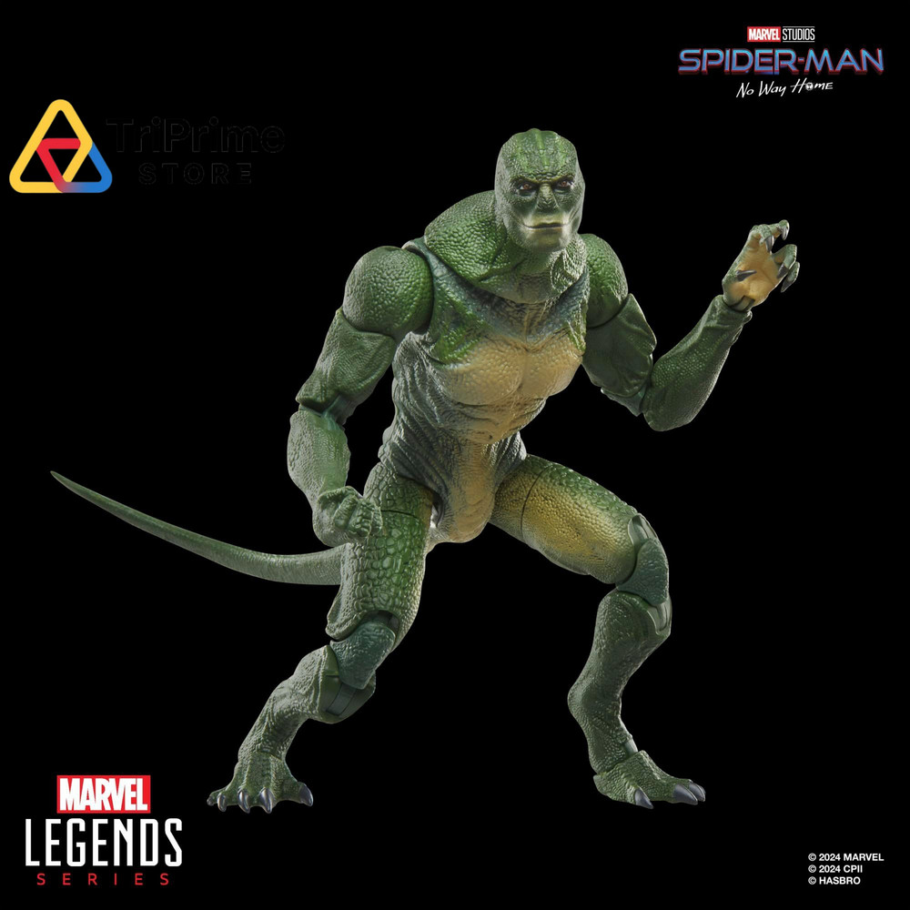 Marvel Legends Series Lizard, 6 inches (scale), 8.8 (height)