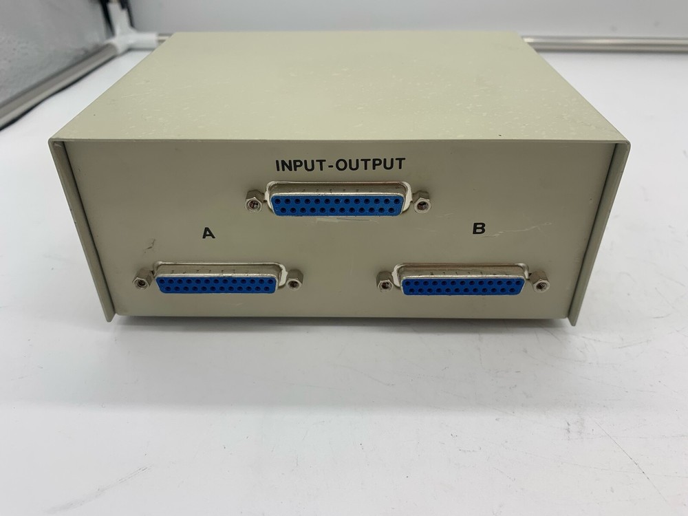 (1) 3 Port Data Transfer Switch and (1) 9 port Data Transfer Switch