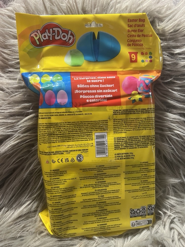 🆕 Play-Doh Easter Eggs Bag 9 Pack.🆕