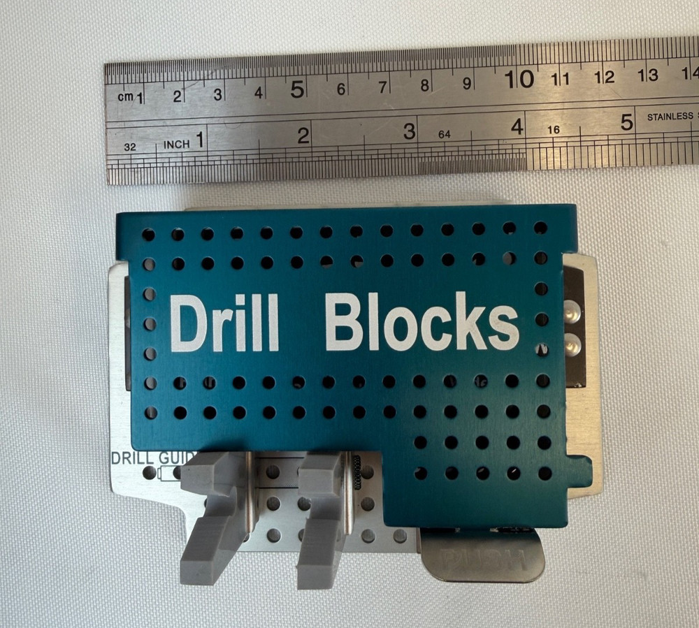 Skeletal Dynamics GMN-DBK-MOD Geminus Volar Distal Radius System Drill BlockCase