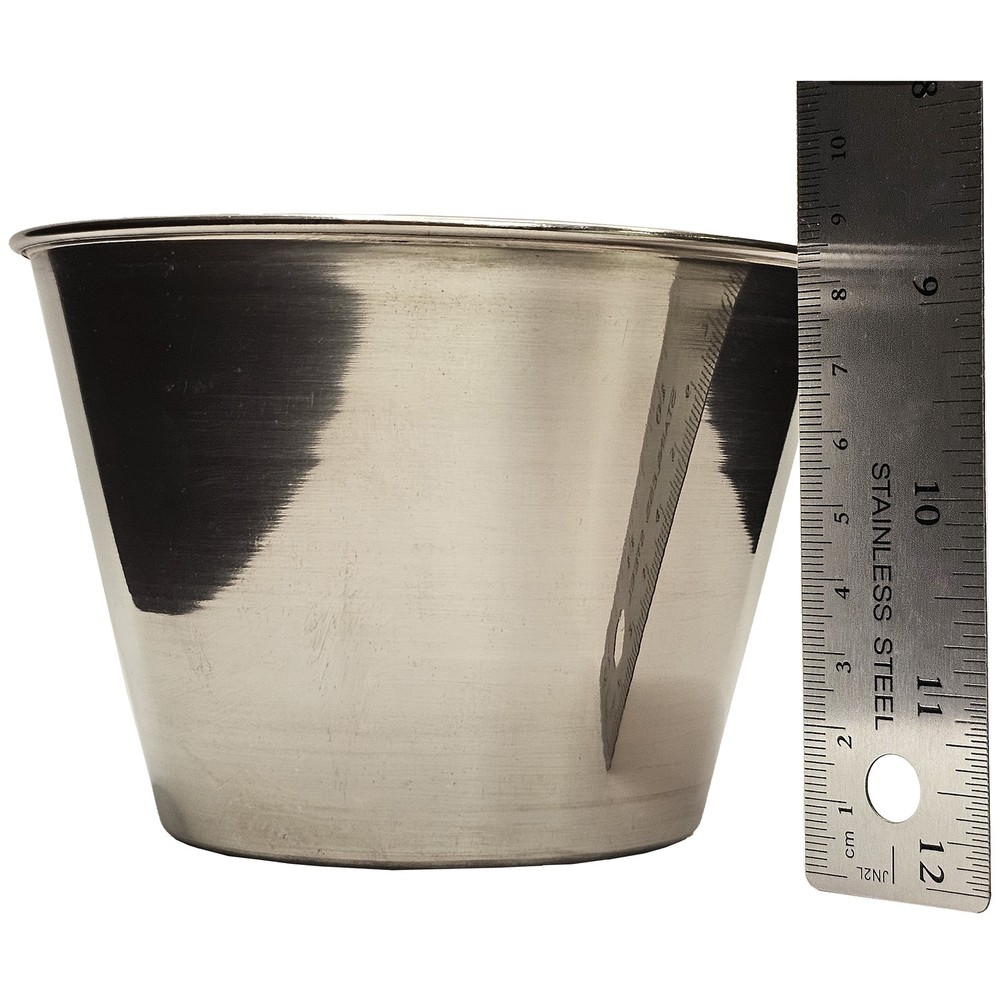 Home Brew Ohio Stainless Steel Sauce Cup 14cm (Ramekin) 5 Pack