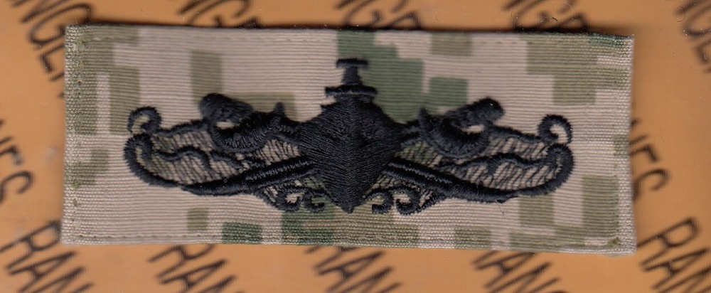 USN Navy Surface Warfare digital ~3" patch sewn c/e