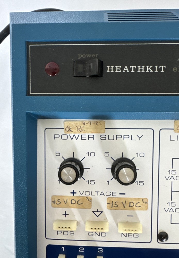 Heathkit Electronic Design Experimenter ET-3100 Powers On Untested Vintage