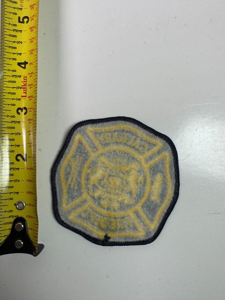 2.75" Calgary Fire Canada Patch W7a