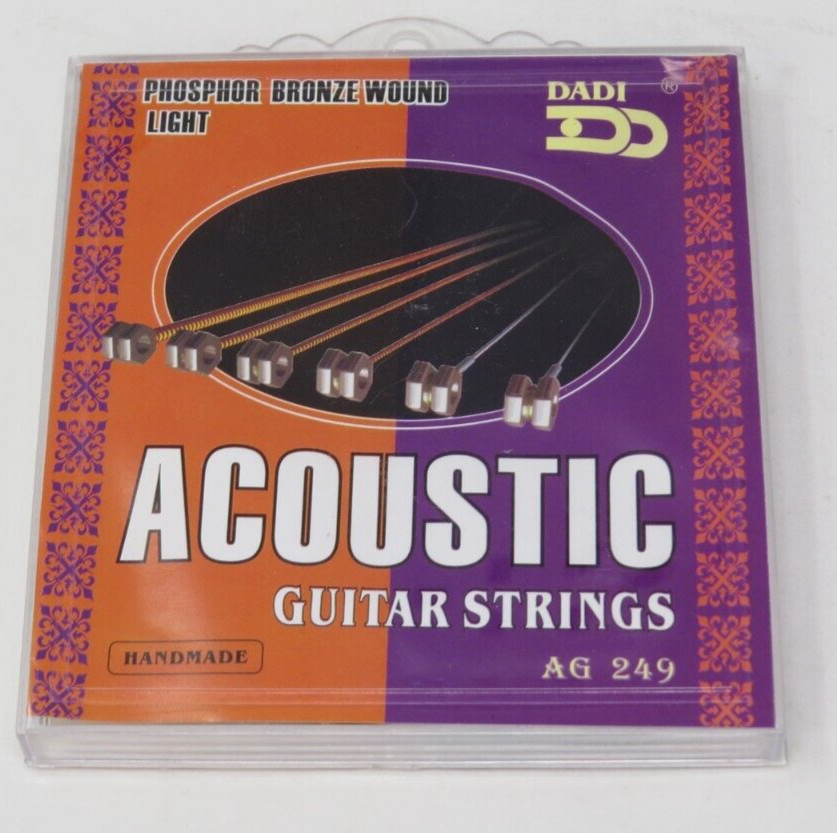 Phosphor Bronze Wound Light Acoustic Guitar Strings AG249
