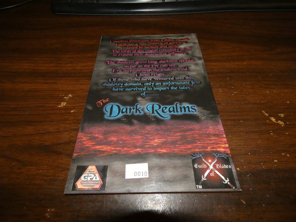 Dark Realms Role Playing Universe