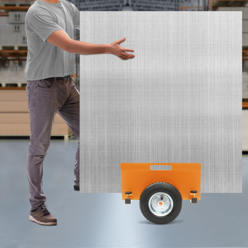 Space-saving Panel Dolly Panel Cart Adjustable Wheels For Workshop