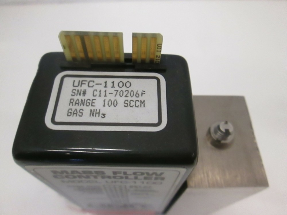 Unit UFC-1100, Mass Flow Controller, 100 SCCM, NH3, Used