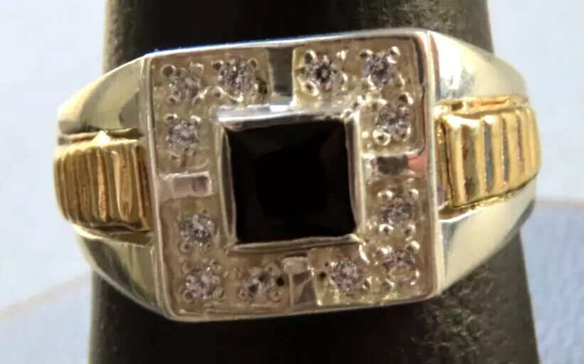 925 Silver Lab ONICE Men's Ring