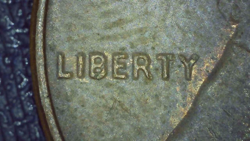 1979 D Lincoln Penny error repunched mintmark