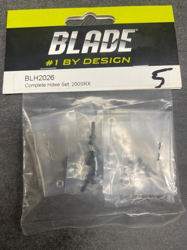 Blade BLH2026 Complete Hardware Set: 200SRX