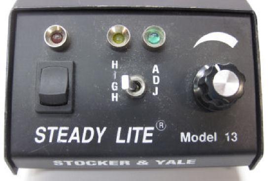 Stocker & Yale Steady Lite Model 13 Microscope Illuminator Controller, for Parts