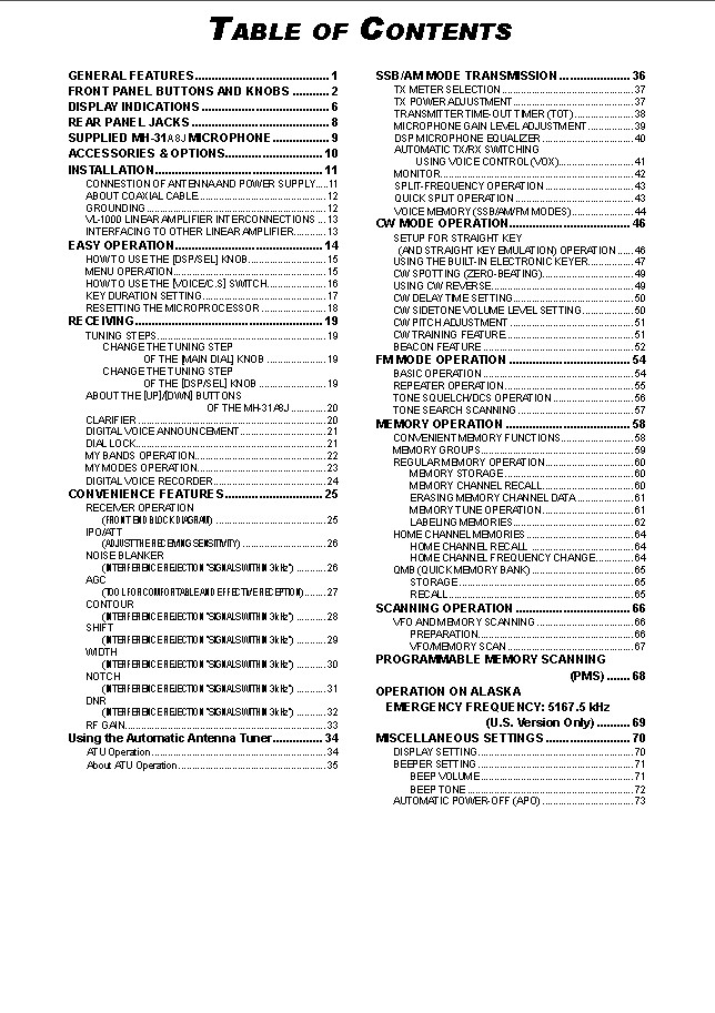 Yaesu FT-450D Transceiver Instruction Operating Manual Coil Bound