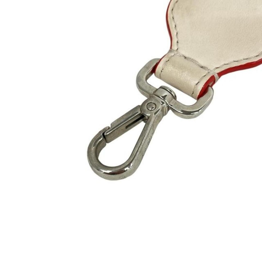 Fendi Shoulder Strap Mini You Ivory Silver Multi Studs Leather