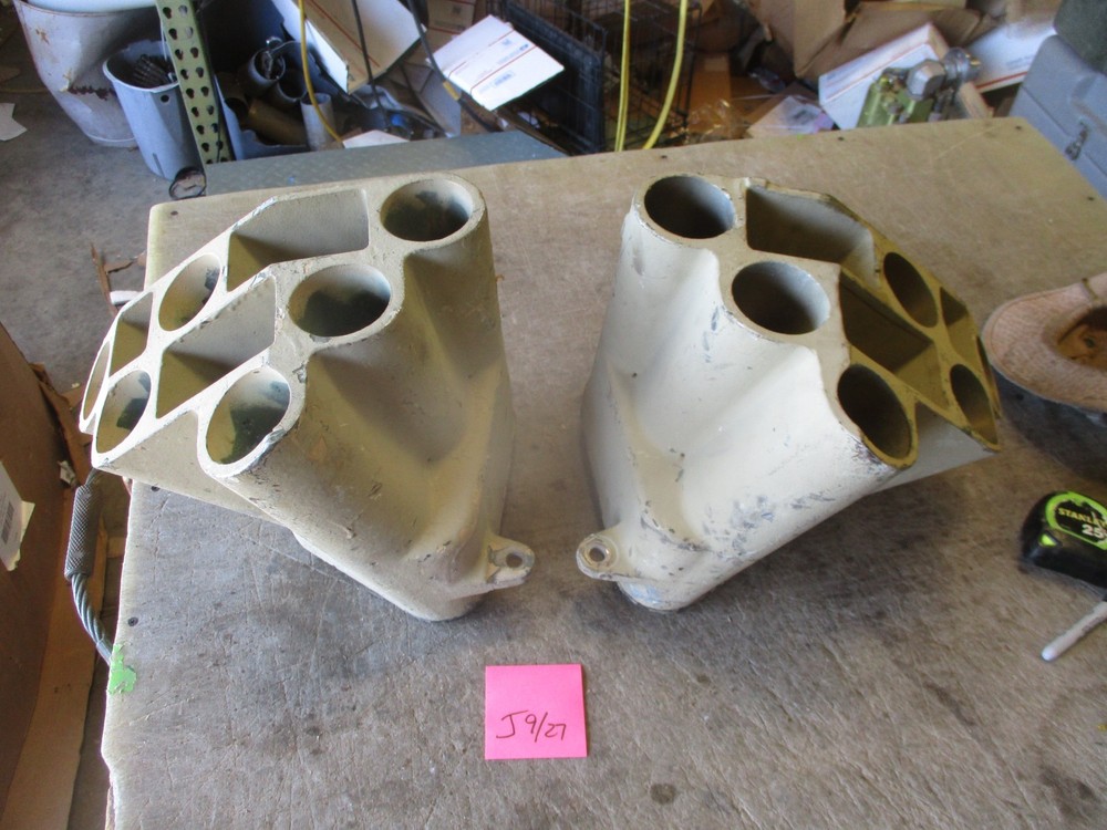 1 Pair Heavy Aluminum LVOSS for Armored Vehicle, Fair to Good Cond.