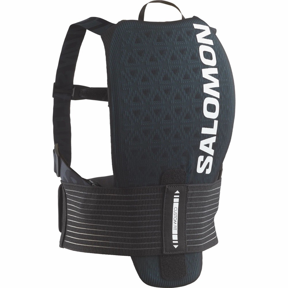Salomon Flexcell Eco Junior Back Protector – Size JS - Black– NEW