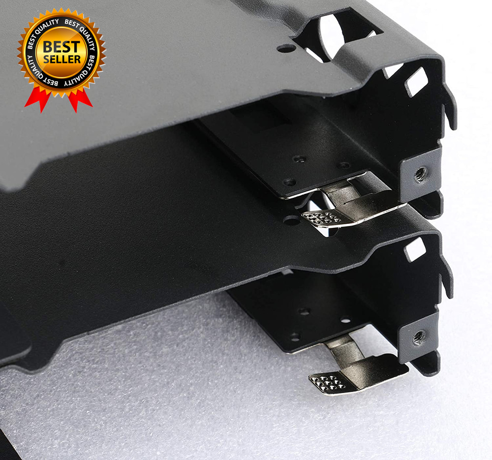 - Stackable 3.5" HDD Bracket Duo Pack Cases Ph-Hddkt_03,Black
