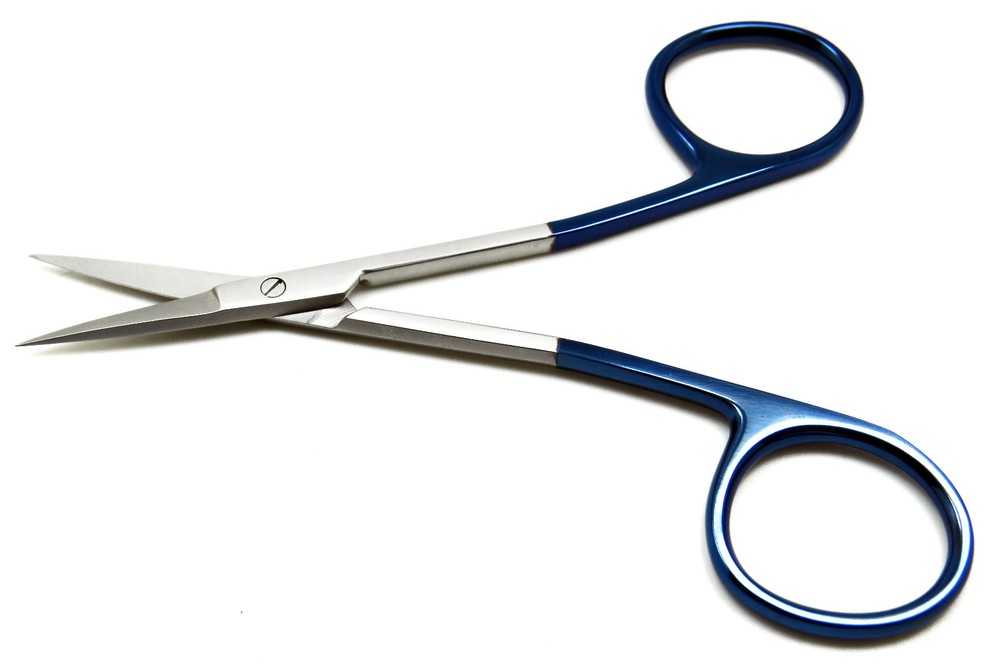 Universal Micro Iris Scissors Straight 4.5" Sharp/Sharp Premium Instruments