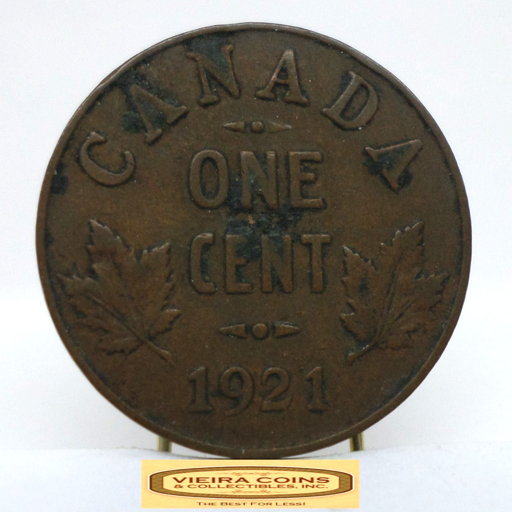 1921 Canada One Cent - #C56322NQ