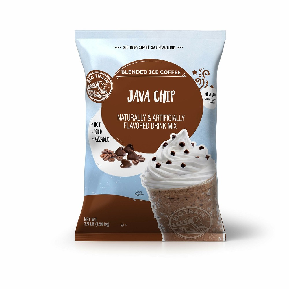 Big Train Blended Ice Coffee 3.5 lb - Java Chip (Individual)