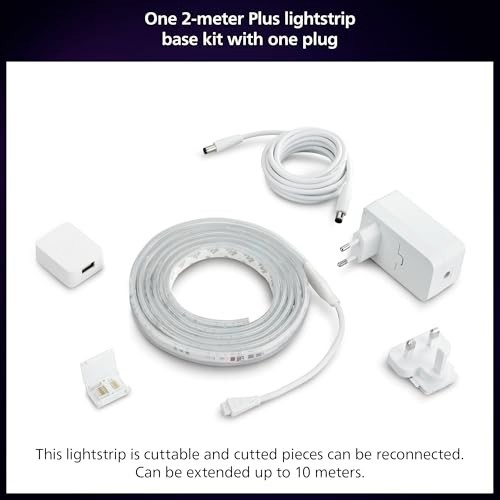 Smart LED Lightstrip Extension 1m/3ft - Bluetooth, Voice Control, White Lighting