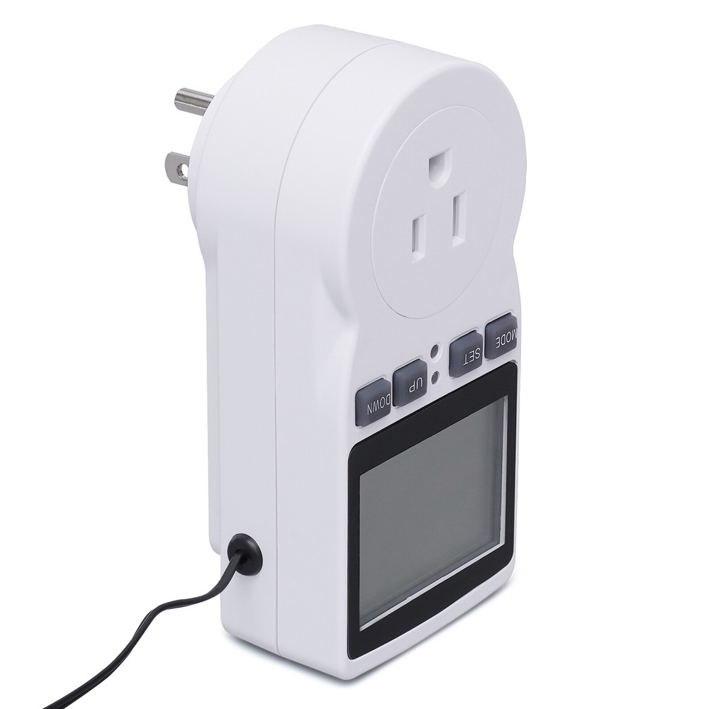 Digital Plug in Thermostat Timer Switch Socket Temperature Controller Switch