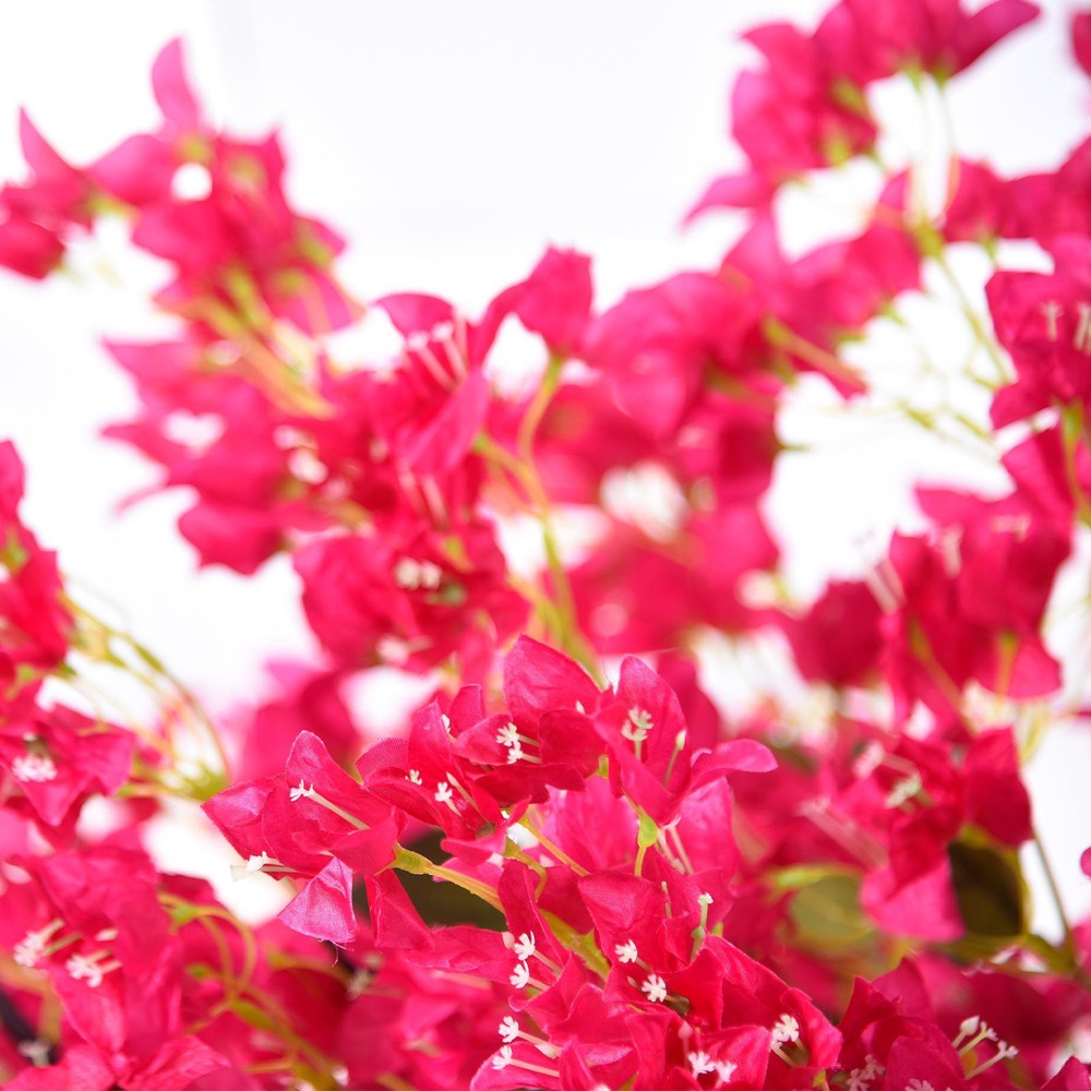 Artificial Decoration Tree,5.9ft Indoor RoseRed Artificial STOCK