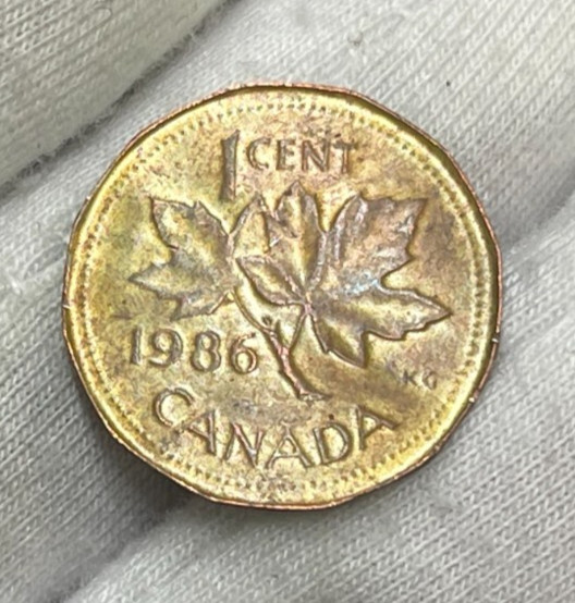Early Canada 2 Coins lot Mint Error? Damaged? Unknown