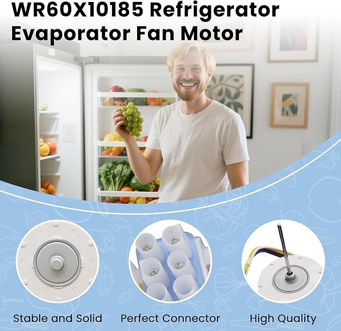 Refrigerator Evaporator Fan Motor