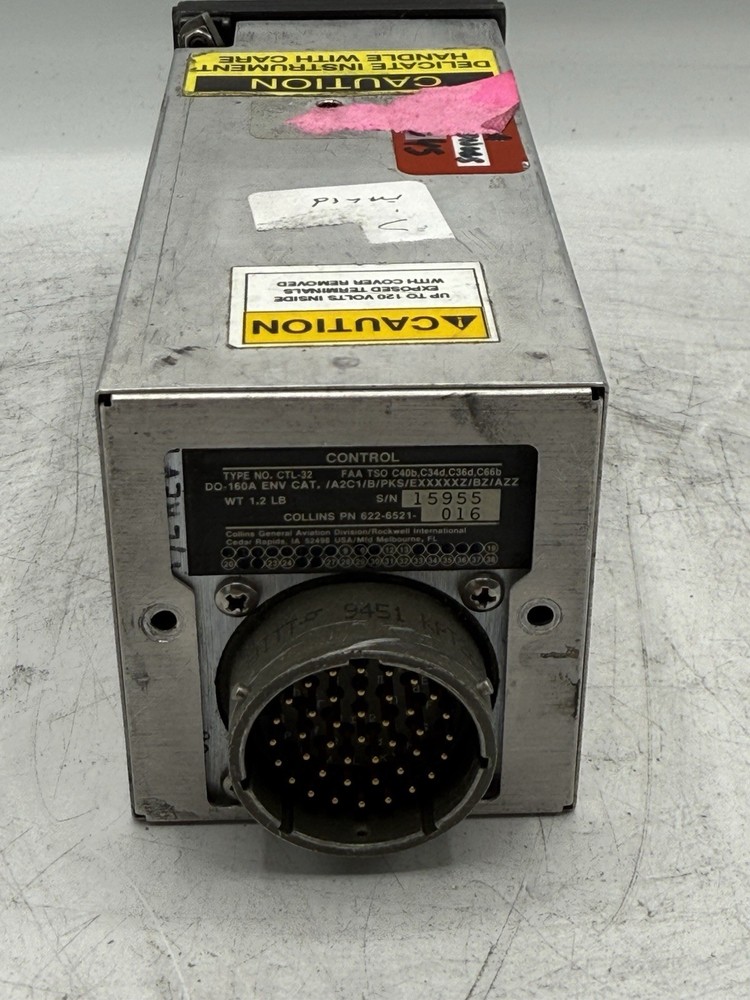 Collins NAV Controller CTL32 622-6521-016 READ