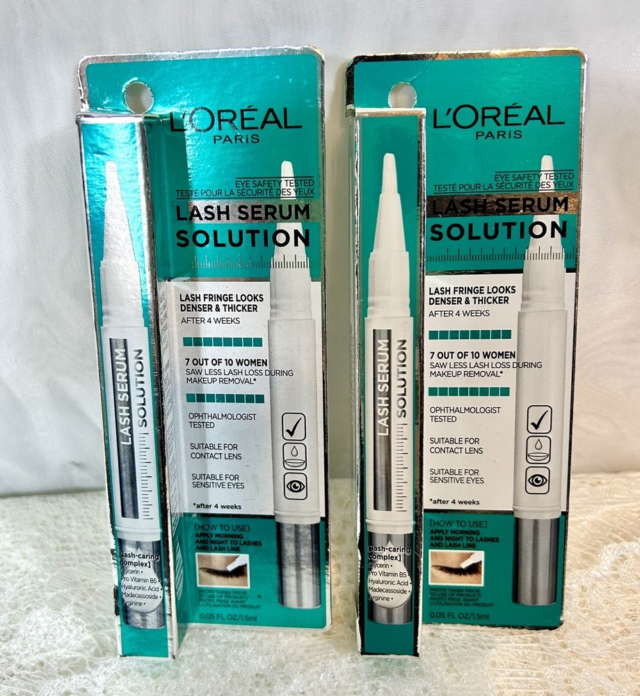 Bundle of L'oreal Lash Growth Serum Solution NIB