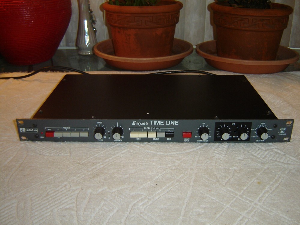 Deltalab ADM512 Program, Super Time Line, Delay, FX, Vintage Rack